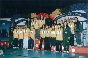 2005 -  8º Torneio Internúcleos etapa final em Curitiba 