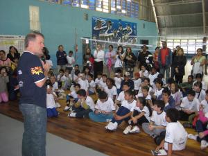 2009 - Visita Bernardinho no Núcleo Central (outubro)