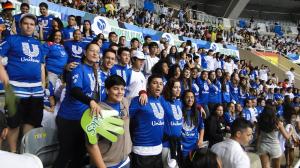 2014 - Turma Super Vôlei no Jogo final Superliga 2013-2014 no Rio de Janeiro