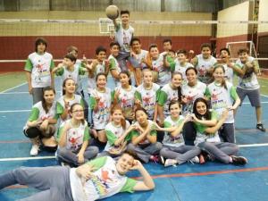 2014 - 24 horas de voleibol no Núcleo Guarapuava (outubro)