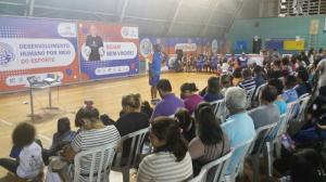 2017 -  Reunião de apresentação do projeto Vôlei em Rede para pais e responsáveis no Núcleo Central em Curitiba (08 de março)