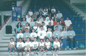 2001 - 1º Clinica de Minivôlei em Curitiba (17 a 20 julho)