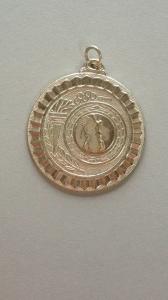 1997 - 1º Festival Rexona de Minivôlei do Núcleo Central em Curitiba - frente medalha