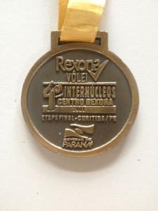 2001 - 4º Torneio  Internúcleos Etapa Final em Curitiba - verso medalha