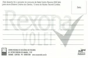 2000 - Concurso Cartão de Natal vencido pela aluna Elisiane Cristina dos Santos - verso (novembro)