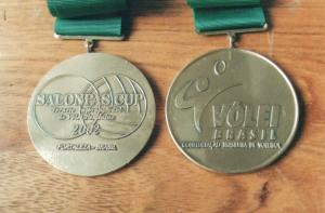 2002 - Copa Salonpas em Fortaleza - medalha 3º lugar