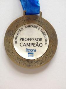 2003 -  6º Internúcleos Etapa Final em Curitiba - medalha verso reconhecimento aos professores