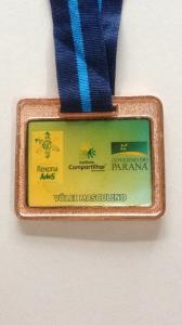 2007 -  10º Torneio Internúcleos - medalha verso