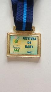 2007 - Festival Baby medalha
