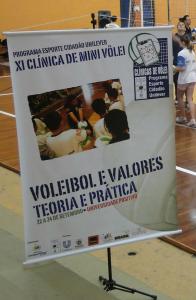 2011 -  11º Clínica de Minivôlei - banner (22 a 24 de setembro)