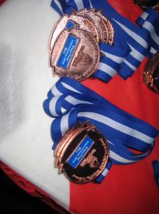 2010 - 12º Torneio Internúcleos Etapa Final em Curitiba - medalhas (23 a 25 de setembro)