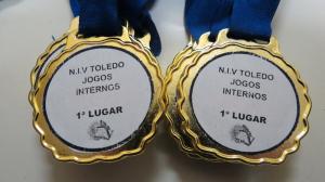 2016 - Jogos Internos do Núcleo Toledo - medalhas