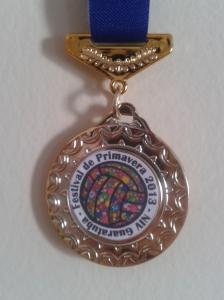 2013 - Festival da Primavera do Núcleo Guaratuba - medalha