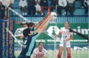 2002 - Equipe Rexona Superliga 2001-02 em São Caetano-SP (janeiro) - Foto Luiz Doro