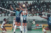2000 - 1º jogo da final Superliga 1999-2000 em Belo Horizonte (08 de abril) - Foto Luiz Doro 