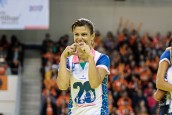 2017 - Ex-tenista e madrinha dos Núcleos Paraná do projeto Vôlei em Rede do Instituto Compartilhar, Gisele Miró, marca presença no Voleibol das Estrelas (29 de abril) - Foto Daniela Carvalho