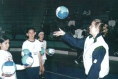 2003 - Clínica de Minivôlei em Curitiba (julho)