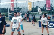 2002 - Festival de Minivôlei no Jardim Botânico em Curitiba (abril)