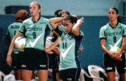 2000 - Chaine, Carol e Popó - equipe Rexona 2000-2001