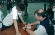 2002 - Sessão de autógrafos para alunos no Núcleo Central em Curitiba (outubro)